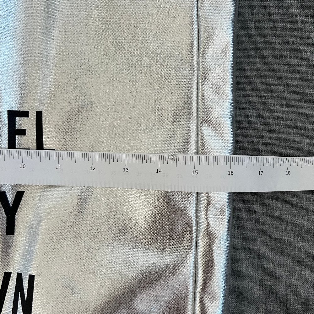 SOLD The Herschel Supply Co Unique Silver Tote Bag - Picture 4 of 11